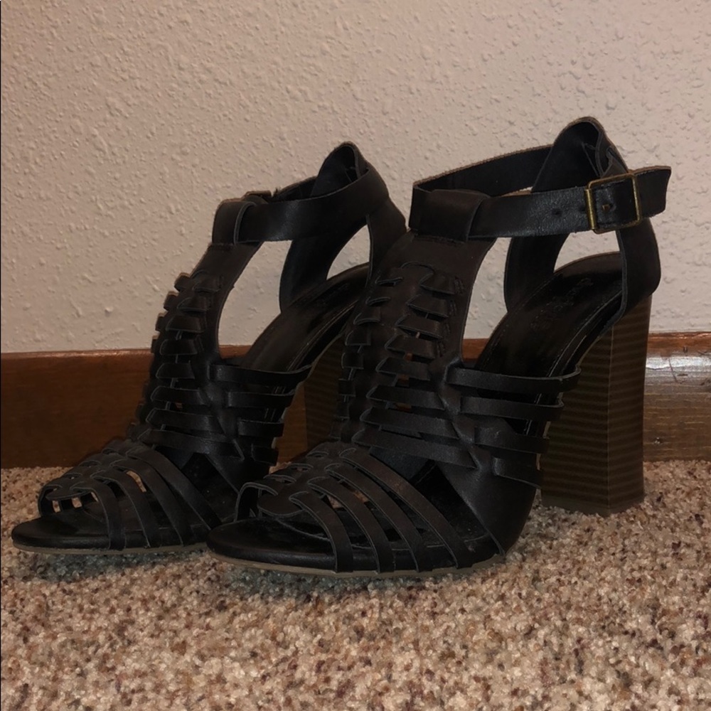 Black Heels w/ Strap